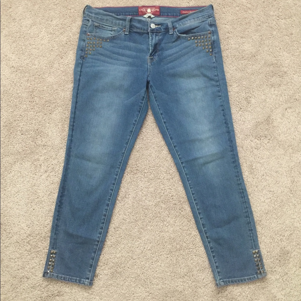Studded LUCKY Capri jeans!